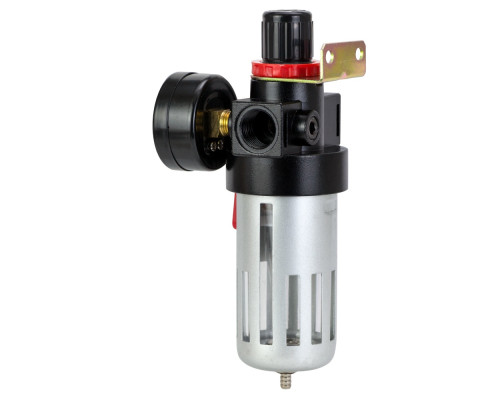 Фільтр-вологовідділювач з редуктором і манометром 1200 л/хв 1/2" SIGMA (7034461) Фільтр-вологовідділювач з редуктором і манометром 1200 л/хв 1/2" SIGMA (7034461)