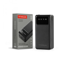 Повербанк 30000mAh OL03 Black TITANUM
