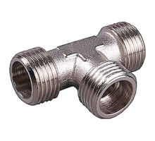 Трійник редукційний із зовнішньою різьбою 3/4"х1/2"х3/4" GROSS