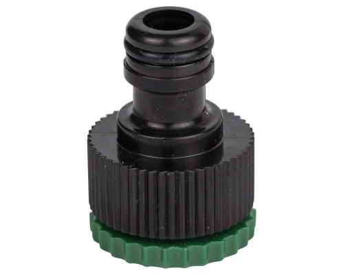 Адаптер для конектора 1/2" з внутрішнім різьбленням 1/2"×3/4" (ABS) GRAD (5016335) Адаптер для конектора 1/2" з внутрішнім різьбленням 1/2"×3/4" (ABS) GRAD (5016335)