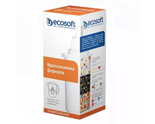 Універсальний картридж ECOSOFT для фільтра-глечика Універсальний картридж ECOSOFT для фільтра-глечика